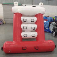 Toboggan aquatique d'été Parc aquatique gonflable commercial Jeu de sport pour adultes Mini toboggan gonflable pour piscine