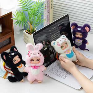 حيوان لطيف تحت عنوان دمية أفخم صندوق أعمى جميل مفاجأة جمع لعبة قلادة غامضة شخصيات محشوة ألعاب أفخم - Product Image 5