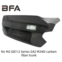 Nouvelle couverture de coffre/volet arrière en fibre de carbone BFA pour M2 G87 Série 2 G42 M240i 2017-2019 Kit carrosserie léger
