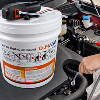 Système de pompe à huile moteur SEAFLO 12V 1,5 GPM, kit d'extraction d'huile de 4 gallons pour camping-car, bateau, marine
