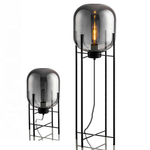 Đèn đứng LED JYLIGHTING, đèn trang trí chân ba, đèn đứng RGB, đế kính, chân đế kim loại, kiểu hiện đại, phòng khách, văn phòng, màu đen - Product Image 3