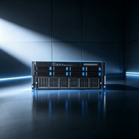 Serveur GPU 4U en rack ESC8000A-E12, double AMD EPYC 9004, DDR5, 8 PCIe 5.0 X16, serveur de calcul pour l'entraînement IA, en stock