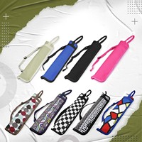 Échantillon Gratuit - Étui de Transport pour Baguettes de Batterie en Tissu Oxford Personnalisé, Durable, avec Fermeture Éclair, Support Confortable pour Batteur, Idéal comme Cadeau