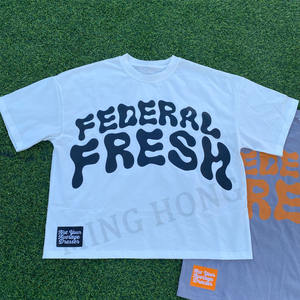 Personalizada Varios Unisex Camiseta de algodón de alta calidad de impresión de pantalla de gran tamaño Camiseta para los hombres - Product Image 3