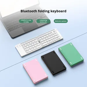 无线折叠键盘87键发光二极管背光新款办公静音笔记本电脑平板高价值超薄便携式迷你 - Product Image 1