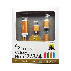 MHL a HDMI 5pin a 11pin Micro USB reflejo <span class=keywords><strong>cable</strong></span> <span class=keywords><strong>de</strong></span> <span class=keywords><strong>carga</strong></span> para <span class=keywords><strong>Samsung</strong></span> Galaxy S5 S4 S3 nota 3 2 8 tabletas PC Android - Product Image 5