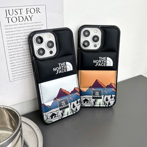 Custodia per cellulare di lusso con design animale, antiurto, in tessuto <span class=keywords><strong>imbottito</strong></span> in cotone, compatibile con iPhone 15, 13 Pro, Pro Max - Product Image 1
