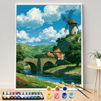Kits de peinture par numéros DIY personnalisables – Ensemble de peinture à l'huile non personnalisé pour adultes, enfants, débutants, décoration intérieure