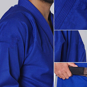 Kimono Azul de Jiu Jitsu Brasileño (BJJ) para Hombre, Tejido Perla, Pantalones Ripstop, Homologado por la IBJJF para Competición, Torneo y Grappling, para Adultos - Product Image 5