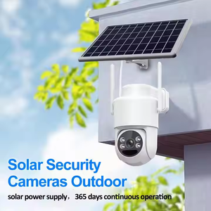 Cctvネットワークホームセキュリティスマート屋外Ptz 4G Simカード監視ビデオ4MP IcseeアプリAOVソーラーパワーIPカメラアジア版 - Product Image 2