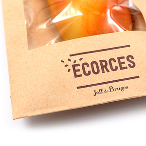 Emballage de baguette française avec fenêtre, 50 pièces, design personnalisé, en <span class=keywords><strong>papier</strong></span> <span class=keywords><strong>kraft</strong></span> pour boulangerie, emballage avec fenêtre, vente en gros - Product Image 5