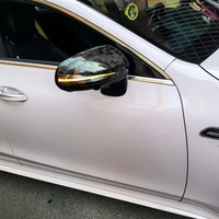 Kit léger pour Mercedes Benz AMG GT modifié style B, coque de rétroviseur en fibre de carbone sèche forgée de haute qualité 3K, kit carrosserie