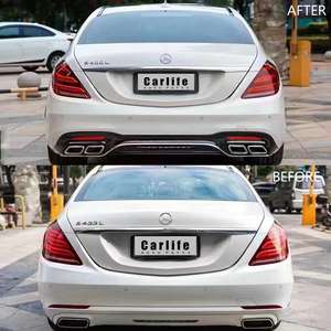 Kit de carrosserie de conversion de <span class=keywords><strong>prix</strong></span> usine pour <span class=keywords><strong>Mercedes</strong></span> benz classe S W222 2014-2020 Facelift <span class=keywords><strong>S63</strong></span> <span class=keywords><strong>AMG</strong></span> Style Bodykit - Product Image 6