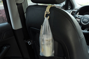 Modern Plastic Chair Back Headrest Enhanced Load-Bearing Capacity Retractable Hidden Lightweight <b>Hook</b> <b>Car</b> Storage <b>Hook</b> - Product Image 5