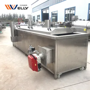 Fast Delivery Blanched Potatoes Pistachio Blancher Fruit Food French Fries Blanching Machine For Factory Use