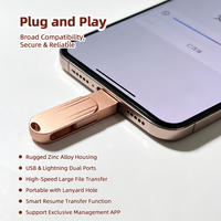 Clé USB double interface USB-A USB-C OTG, mémoire flash USB2.0 USB3.2 pour téléphone portable Android, ordinateur portable, tablette, USB personnalisé imprimé