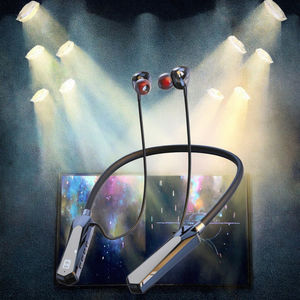 Auriculares Deportivos Inalámbricos con Banda para el Cuello, Pantalla Digital JL, Resistentes al Agua IPX4, BT 5.5, Baja Latencia, Tipo-C, 20 Horas de Duración, Sonido de Alta Calidad - Product Image 3