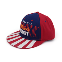 Usine 6 panneaux Baseball nouveau bord plat ère 950 Style boucle en plastique Snapback impression Logo personnalisé casquettes 3D broderie chapeaux pour hommes