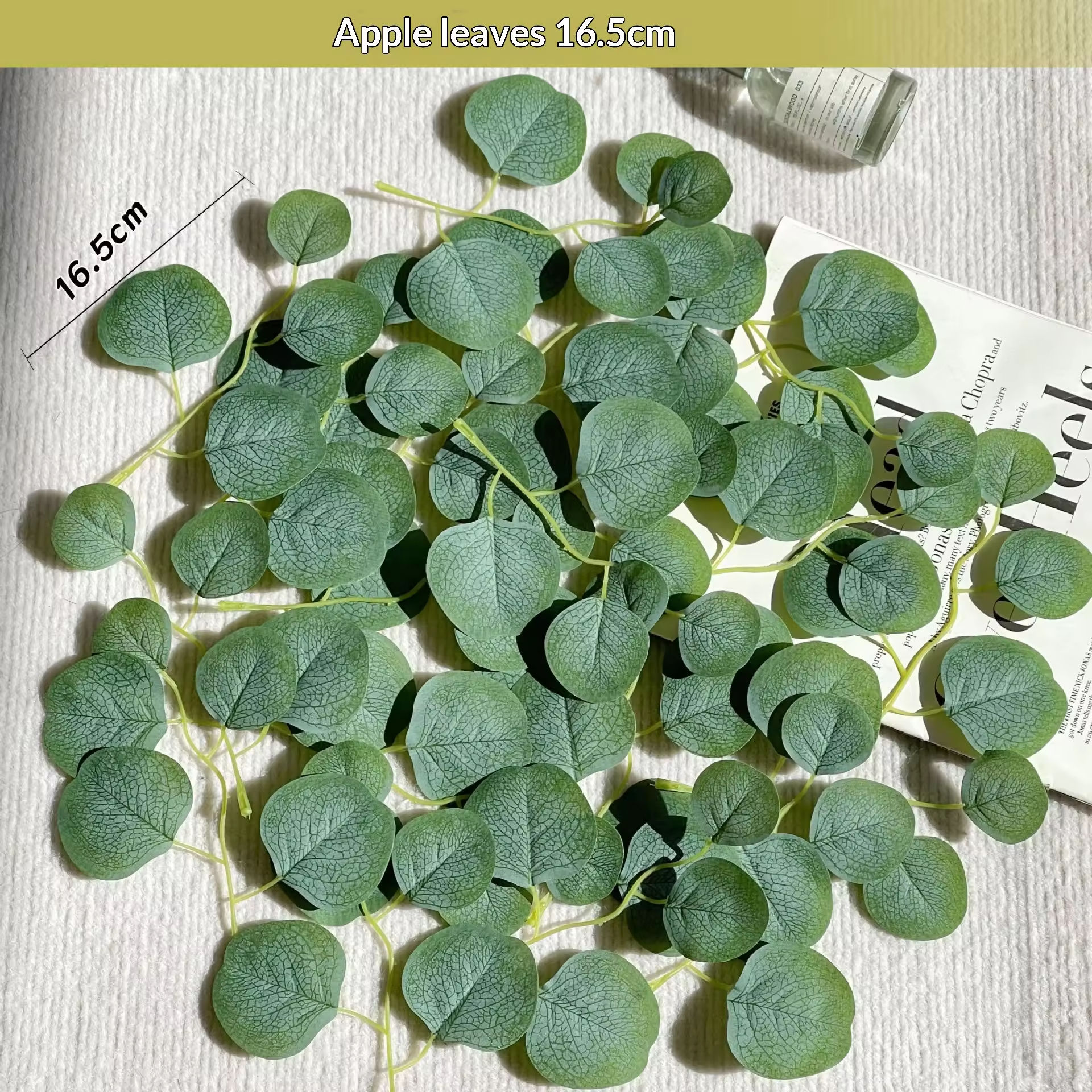 (20 ดอก) ใบแอปเปิ้ล