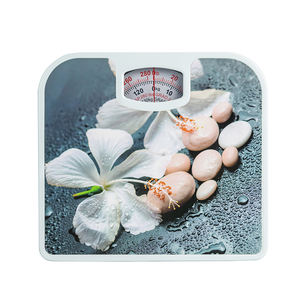 Timbangan badan portabel, pengukur berat badan pola mekanis kamar mandi untuk pengukuran berat badan - Product Image 1