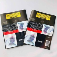 Emballage en plastique pour tabac à rouler avec sac en cellophane