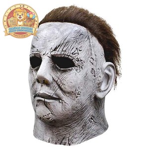 <span class=keywords><strong>Masque</strong></span> de Michael Myers avec cicatrice pour Halloween 2026, costume de cosplay d'horreur, résistant à l'eau, écologique - Product Image 5