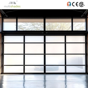 <span class=keywords><strong>Puerta</strong></span> de <span class=keywords><strong>Garaje</strong></span> Moderna de Gran Tamaño en Aleación de Aluminio y Vidrio con <span class=keywords><strong>Motor</strong></span> Eléctrico para <span class=keywords><strong>Garaje</strong></span> Doble y Cocina - Product Image 4