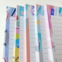 Chine Usine Logo Personnalisé Imprimé Mignon A4 A5 Cadeau Notes Autocollantes Personnalisable Carré Bloc-Notes Bloc-Notes Personnalisé