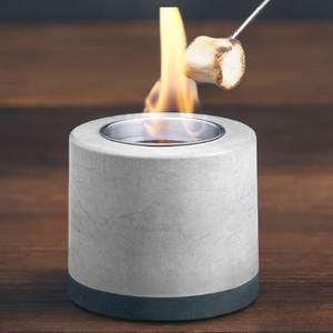 Stokta yuvarlak beton açık ve kapalı şömine masa yangın çukur soba küçük taşınabilir <span class=keywords><strong>Mini</strong></span> ateş çukuru - Product Image 1