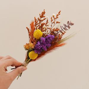 Petit bouquet de fleurs séchées bohèmes, fleurs séchées préservées pour un cadeau de la Saint-Valentin, un cadeau d'anniversaire, une décoration de fête - Product Image 6