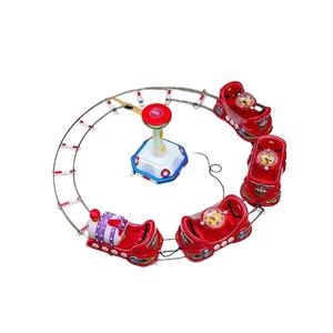 Manufactory Wholesale Manège électrique pour parc d'attractions, petit <span class=keywords><strong>train</strong></span> sur rail pour <5 passagers, pour enfants, usage domestique, scolaire et centres commerciaux - Product Image 1