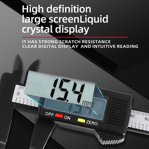 Sitelun <span class=keywords><strong>Plastic</strong></span> Calliper Met Elektronisch Digitaal Display 0-150Mm Wenwan, Traditioneel Handwerk Sieraden Ornament Meten Innerlijke - Product Image 6