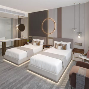 Muebles de Dormitorio Modernos de Madera Maciza Ecológicos para Hoteles Cinco Estrellas, Personalizados Directamente de Fábrica para Sala de Estar y Dormitorio - Product Image 1