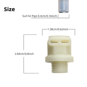 Conector de Válvula Solenoide con Rosca de 1/8M, Acoplamiento de Clip Compatible con Máquinas DeLonghi <span class=keywords><strong>Magnifica</strong></span> Perfecta Primadonna - Product Image 3