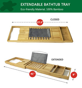 <span class=keywords><strong>Plateau</strong></span> de <span class=keywords><strong>baignoire</strong></span> en bois avec caddie en bambou <span class=keywords><strong>Amazon</strong></span> <span class=keywords><strong>plateau</strong></span> de <span class=keywords><strong>baignoire</strong></span> pour salle de bain vente en gros - Product Image 3