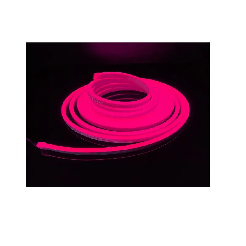 Ip 67 su geçirmez esnek Led ışık kordon Neon işık burcu 8*16mm silikon Neon işık