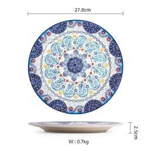 Sells Hand-painted Ceramic Plates Wholesale Plates Bowls and Tableware <b>Sets</b> - Product Image 6