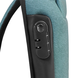 Bolso cruzado antirrobo impermeable para hombre, bolso de tela Oxford para uso diario, negro, azul, verde militar, camuflaje, color liso - Product Image 4