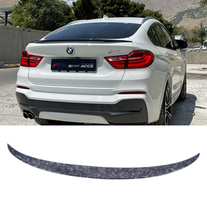 For X4 F26/X4M P Style Real Forged Carbon Fiber Material Rear Spoiler Trunk Wing 2013-2018 - Product Image 1
