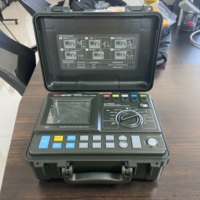Portable Electronic Ground Resistance Meter for Earth Rod and Bond Testing