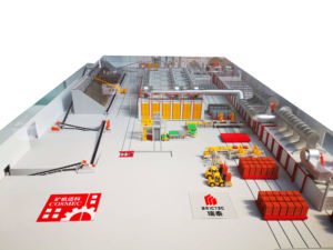 Erdgas-Tunnelofen für Tonziegel: <span class=keywords><strong>Design</strong></span> und Bau mit Ziegelherstellungsmaschine - Product Image 6