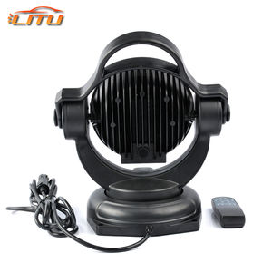 ไฟฉาย LED กำลังสูงรีโมทคอนโทรล12V แบบพกพา60W LED ไฟค้นหาฐานแม่เหล็ก360องศา - Product Image 4