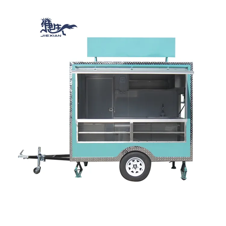 Camion Mobile del hot dog del camion dell'alimento JX-FS250/rimorchio con licenza/rimorchio mobile dell'alimento da vendere