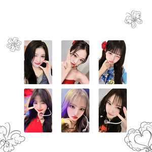 6 cái/bộ Kpop ive chuyển đổi Album SW mmt Ver photocards wonyoung Rei Liz Manila Jakarta Tokyo fanmeeting Selfie Lomo thẻ người hâm mộ Quà Tặng - Product Image 3