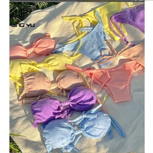 Maillots de bain sexy pour femmes, bikini string, maillots de bain grande taille, maillots de bain recyclés, fabricant de maillots de bain, service OEM, 50 pièces, été 2024 - Product Image 1