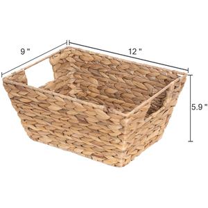 Panier de rangement pour pain en matériaux naturels Homeplus, tissé à la main en algues marines, panier à livres, grand panier, panier pour articles divers, <span class=keywords><strong>cuisine</strong></span> - Product Image 5