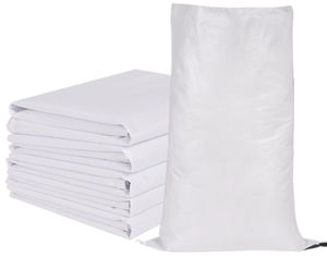 Sac en PP tissé personnalisé avec logo pour ciment, engrais, aliments, farine, boissons - Nouveau sac vide pour riz et bière - Product Image 1