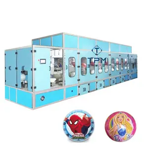 10 Inches Multi Color Air Soccer PVC Ball Tampo Servo Pad Printing Machine