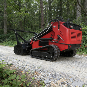 Minipala cingolata Polit Hightop V1000 con motore diesel Kubota da 25 CV e attacco per trinciatrice forestale - Product Image 4