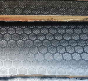 Madera contrachapada <span class=keywords><strong>antideslizante</strong></span> de diseño moderno laminada con funda de vuelo hexagonal de goma con abedul como material principal - Product Image 4